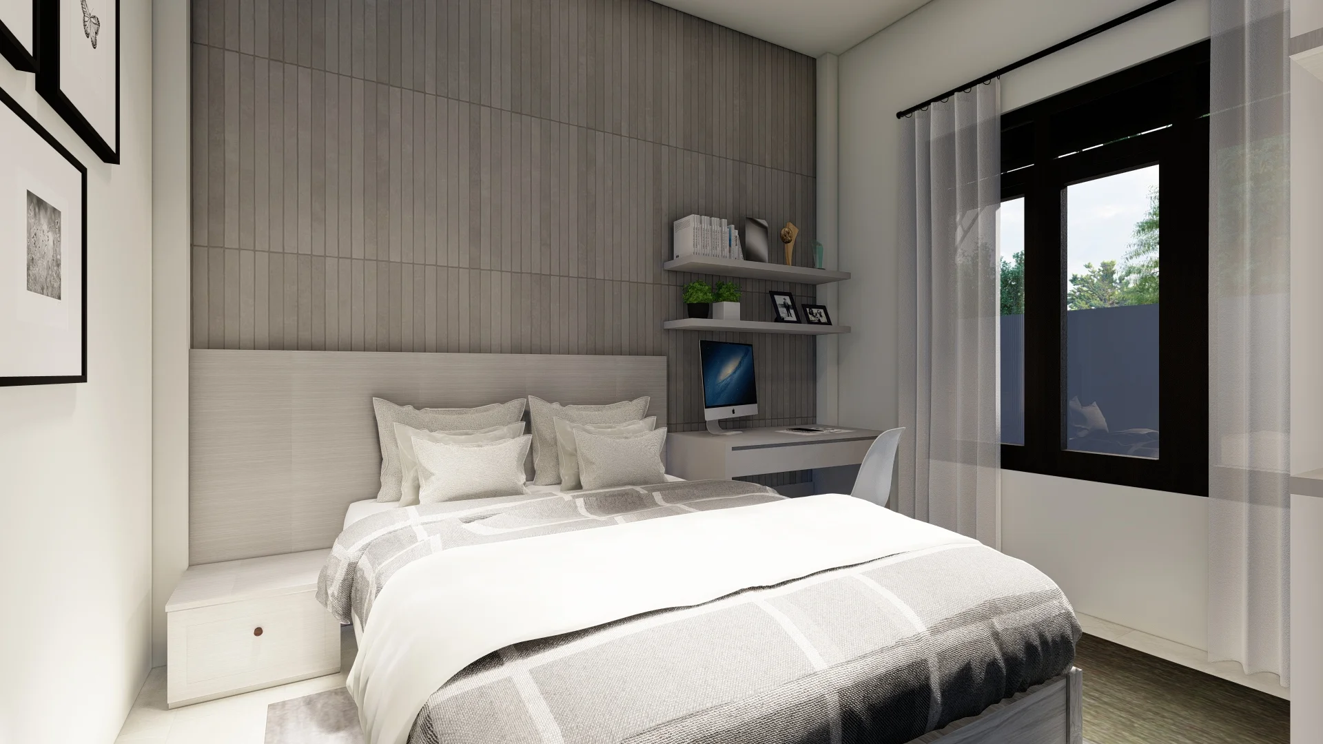 Light Toned bedroom 
